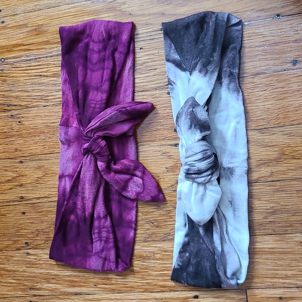 No-slip Tie Dye Headbands